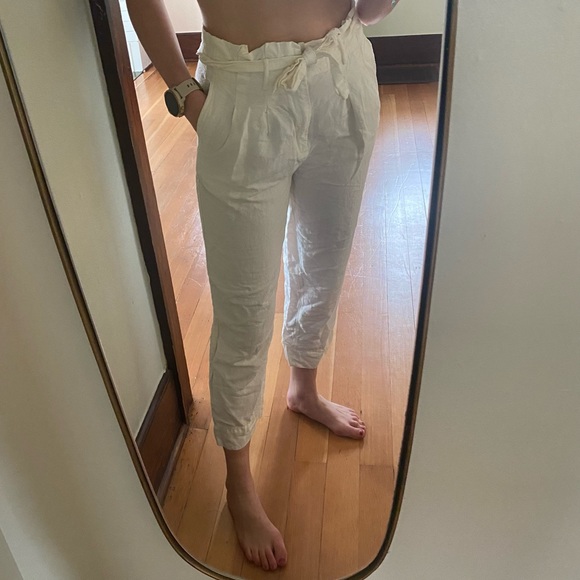 Madewell Pants - Moving sale! NWOT Madewell Linen Pants